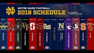 Notre Dame Football Hype Video 20182019  Caution May Give Fans Chills [upl. by Pollerd]