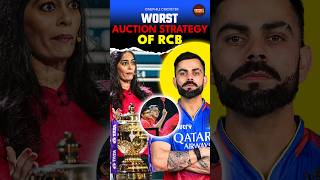 Explained the Worst Auction Strategy of RCB in IPL 2025 Mega Auctions [upl. by Fita]