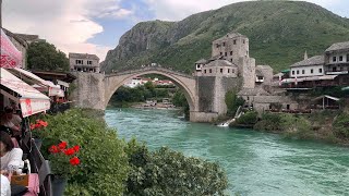 Discover the Magic of Mostar A Fairytale Town in Bosnia and Herzegovina  4K HDR Walking Tour [upl. by Heath]