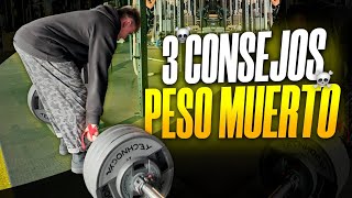 3 CONSEJOS para levantar 200 KILOS en PESO MUERTO [upl. by Redyr]