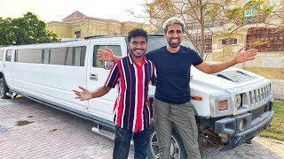 HUMMER LIMOUSINE SWIMMING POOL ആക്കി മാറ്റിയപ്പോൾ  ft  mo vlogs [upl. by Esaele]