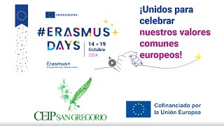 CEIP SAN GREGORIO ERASMUS DAYS 2024 [upl. by Mariquilla]