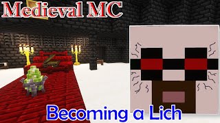 Becoming a Lich  Medieval Minecraft  EP 22 [upl. by Ellerrehs]