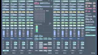 Zyklus Improvisor harmonic sequencer prototype in MaxMsp [upl. by Dorrahs]