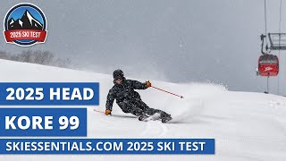 2025 Head Kore 99  SkiEssentialscom Ski Test Review [upl. by Aeriel]