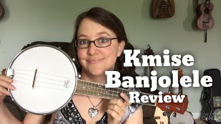 Banjo Ukulele for under 100 Is it too good to be true Reviewing the Kmise Banjolele [upl. by Thilde]