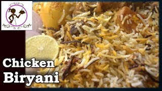 Kolkata Style Chicken Dum Biryani  Traditional Layering Method Recipe  Chicken Biryani in Bengali [upl. by Ilojna]