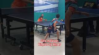 Cara melawan Bintik proses menggunakan bintik serang pingpong youtubeshorts tabletennis [upl. by Anderea]