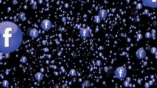 Only Facebook Icon Social Media Animated Background [upl. by Llenel657]