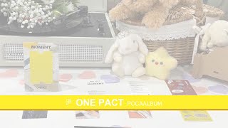 đź’ťUNBOXING ONE PACT POCAALBUM â”‚ONE PACTě›íŚ©íŠ¸ 1st Mini Album Moment [upl. by Hesper71]