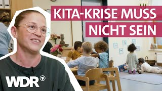 Kinderbetreuung trotz Personalmangel Mönchengladbachs Erfolgsmodell für Eltern  Frau TV  WDR [upl. by Nonna]