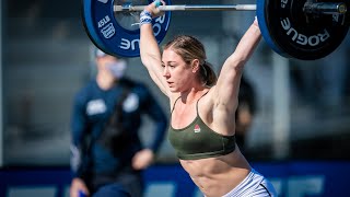 Event 7  Snatch Speed Triple  2020 CrossFit Games [upl. by Ahsinahs507]