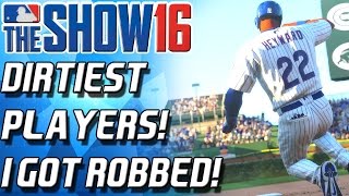 DIRTY PLAYS DIRTY BASEBALL I GOT ROBBED  MLB The Show 16 Diamond Dynasty [upl. by Farr]