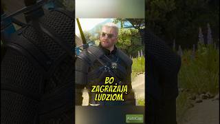 ŻAŁUJESZ POTWORA TY WIEDŹMIN wiedźmin3 gamesbymorfeusz thewitcher3 geraltzrivii shorts [upl. by Landel]