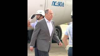 G20 Brazil 2024  Arrival of the Russian Minister of Foreign Affairs Sergey Lavrov [upl. by Ennad54]