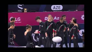 Euopei Teamgym Azerbaijan Baku 2024 Italy Senior Mix [upl. by Dlaniger]