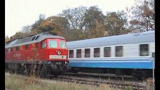 232 auf der Ostbahn Umleiter III Samstag 25102008 [upl. by Philan889]