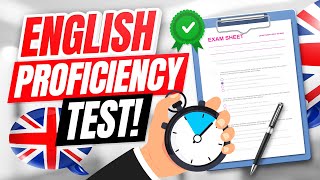 ENGLISH PROFICIENCY TEST QUESTIONS amp ANSWERS for 2023 How to PASS an English Language Test [upl. by Derrik]