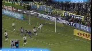 Boca 3 River 0 Clausura 2001 Los goles Partidazos [upl. by Ennaeirb]