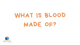 What is blood made of KS3 Cell Biology [upl. by Aterg33]