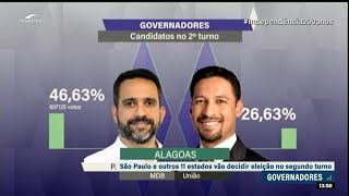 Confira os estados em que haverá eleições no segundo turno para governador [upl. by Alleul264]