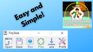 How To Use The TinyTask Program  Advanced Tutorial [upl. by Dorita510]