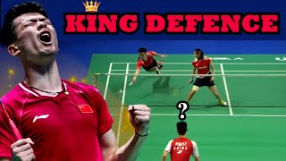 Zheng Siwei 郑思维 The KING DEFENCE in Mixed Double [upl. by Vanya]