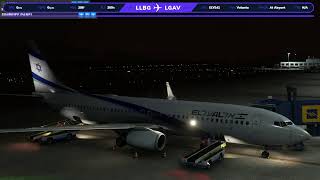 MSFS LIVE 🔴  Tel Aviv  Athens PMDG Boeing 737800 Vatsim  EL AL Virtual [upl. by Neveda]