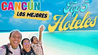 🏝 Guía Completa Hoteles en Cancún 4K ❤️ TOP 5 Todo Incluido ✅ Tips REALES que NECESITAS saber 😲 [upl. by Dnaletak]