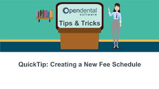 QuickTip Creating a New Fee Schedule [upl. by Gina860]