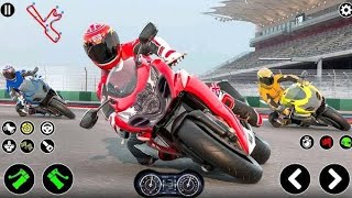 Bike racing game 3D gamingTop speed bike racing simulator game Top Android 3d bike racing game 🎮🎮🎮 [upl. by Kauslick]