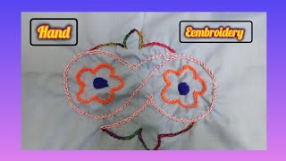 handwork  Diy  embroidery for beginner Fun with shahnaz [upl. by Caldera436]