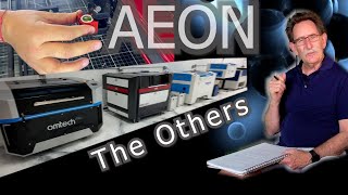 Easy C02 Laser Comparison Aeon Thunder Laser Omtech Epilog Trotec [upl. by Cerell]