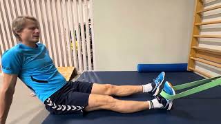 Tibialis anterior øvelse 4x8 reps [upl. by Ibob]