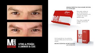 Lifting de pestañas y laminado de cejas Men Care [upl. by Melone]