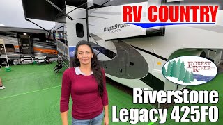 Forest River RVRiverstone Legacy425FO  by RV Country of Fresno CA Mesa AZ Fife WA Mt Vernon W [upl. by Ecirtnuahs231]