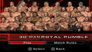 FULL MATCH  Royal Rumble Match 2005  SmackDown vs Raw 2006 [upl. by Atekan]