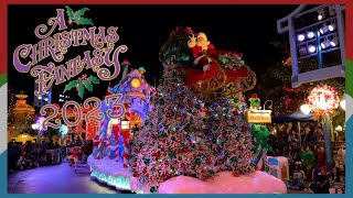 A Christmas Fantasy Parade  Disneyland 2023 [upl. by Leahcam]