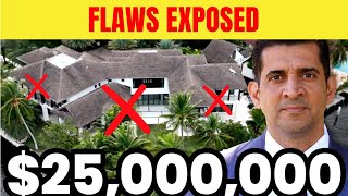 Flaws Exposed Patrick BetDavids 20M Florida Mansion Tour [upl. by Attehcram667]