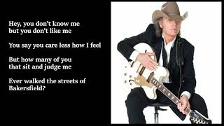 Dwight Yoakam ft Buck Owens  Streets Of Bakersfield LYRICS [upl. by Ahsaeym858]