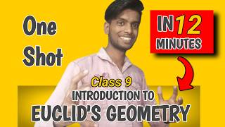 Introduction To Euclids Geometry  Class 9 Maths  One Shot 🔥 [upl. by Dranreb868]