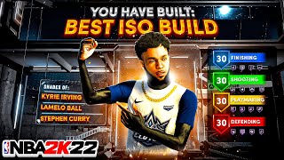 THIS ISO BUILD IS BREAKING NBA 2K22 NEW DEMIGOD PLAYMAKER BUILD IN NBA 2K22 BEST BUILD NBA 2K22 [upl. by Poock]