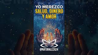 🌟 YO MEREZCO una VIDA llena de SALUD DINERO Y AMOR autoestima abundancia saludperfecta 💖 [upl. by Trout621]