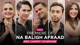 Na Baligh Afraad Premiere  Red Carpet  Saboor Aly  Hira Mani  Samar Jafri  Aashir Wajahat [upl. by Amyaj210]