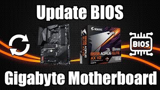 How to update Gigabyte motherboard BIOS [upl. by Camilo600]