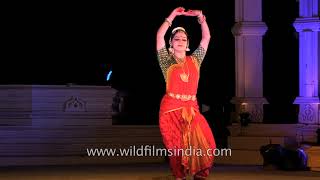 Bharatnatyam by Anuradha Vikrant  Khajuraho Dance Festival 2018 [upl. by Ecirp]