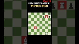 Morphys Mate  Checkmate Pattern Series chess [upl. by Cyprus4]