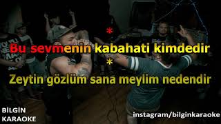 Tarkan  Zeytin Gözlüm Karaoke Türkçe [upl. by Rebbecca]