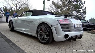 Audi R8 GT Spyder  Lovely Sounds [upl. by Yelsha336]