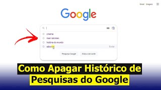 Como Apagar Histórico de Pesquisas do Google pelo PC 2023 [upl. by Idnir]